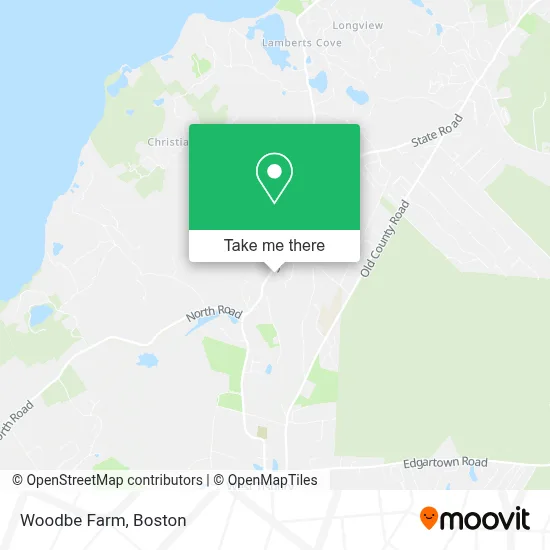 Woodbe Farm map