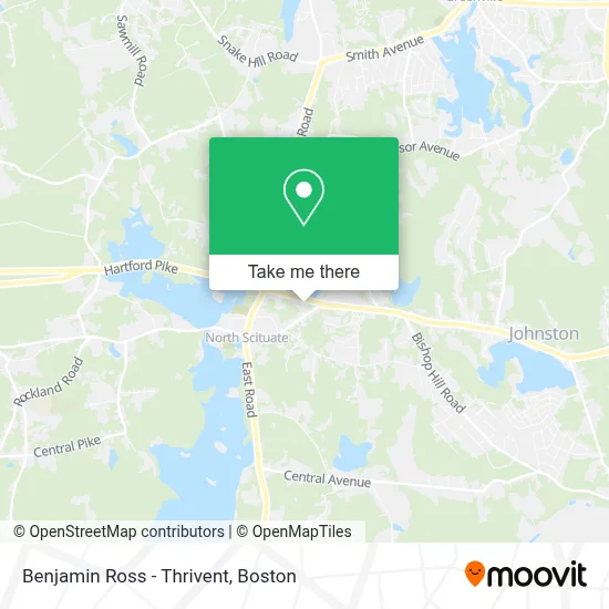 Benjamin Ross - Thrivent map