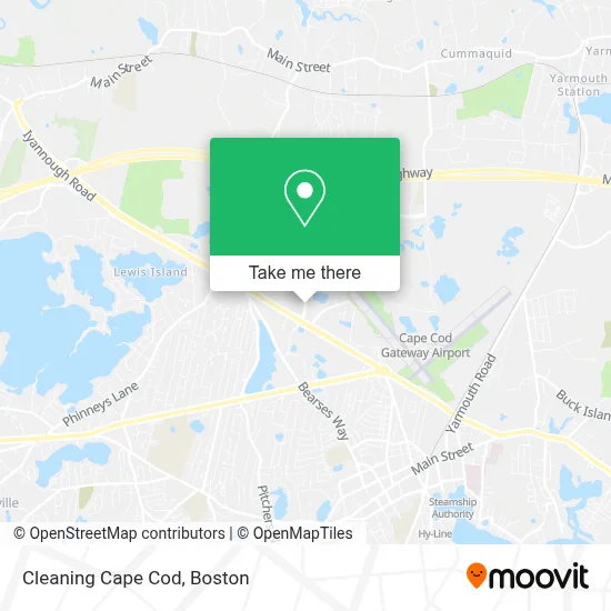 Cleaning Cape Cod map