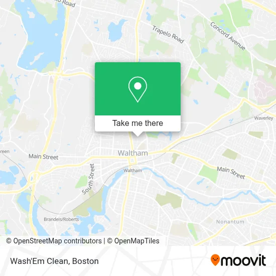 Wash'Em Clean map
