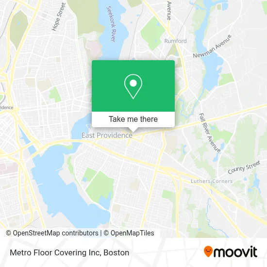 Metro Floor Covering Inc map