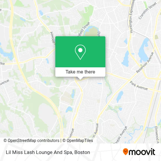 Lil Miss Lash Lounge And Spa map