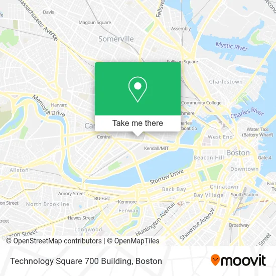 Technology Square 700 Building map