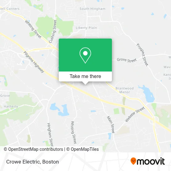 Crowe Electric map