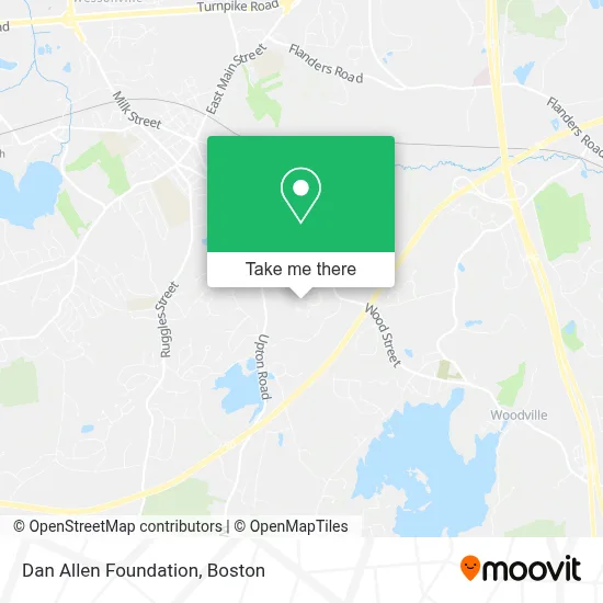 Dan Allen Foundation map