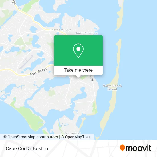 Cape Cod 5 map