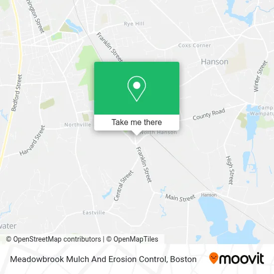 Meadowbrook Mulch And Erosion Control map