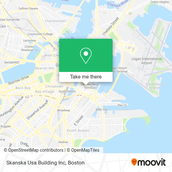 Skanska Usa Building Inc map