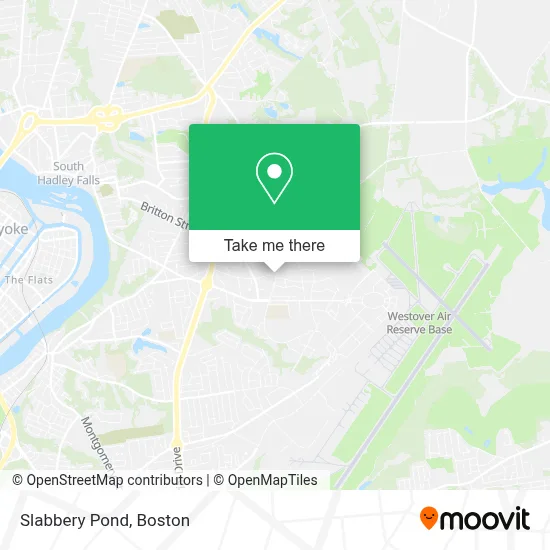 Slabbery Pond map