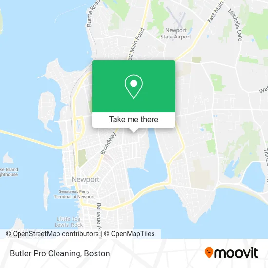 Butler Pro Cleaning map