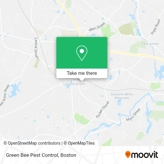 Green Bee Pest Control map