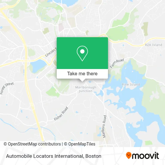 Automobile Locators International map