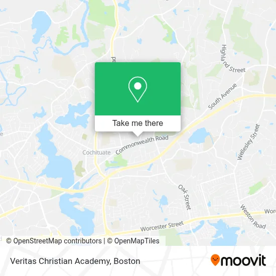 Veritas Christian Academy map