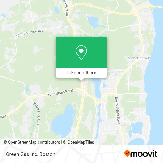 Green Gas Inc map