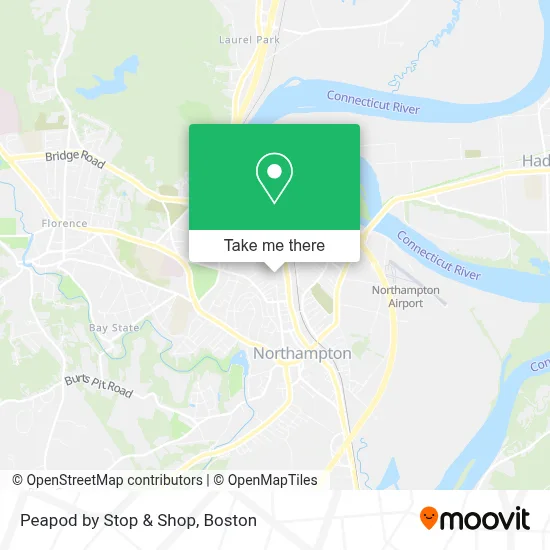 Peapod by Stop & Shop map