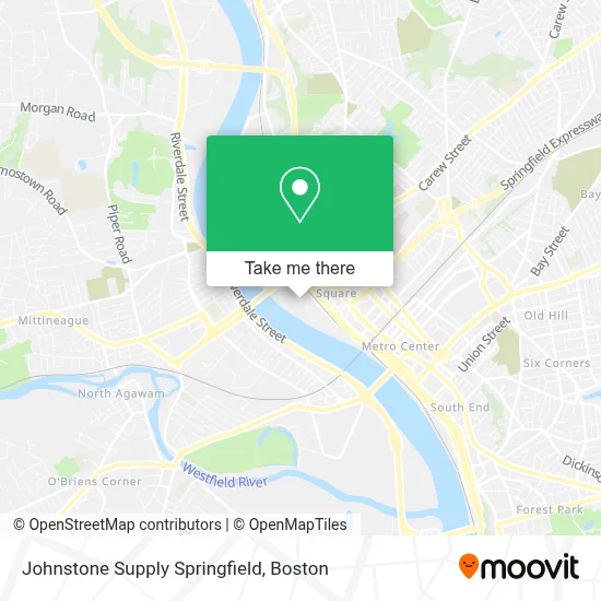 Johnstone Supply Springfield map