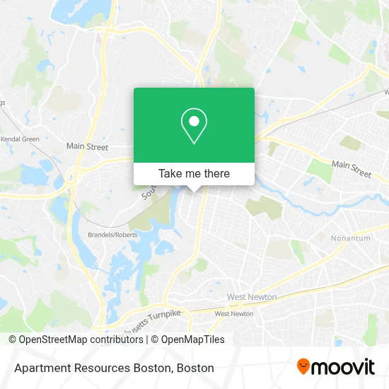 Apartment Resources Boston map