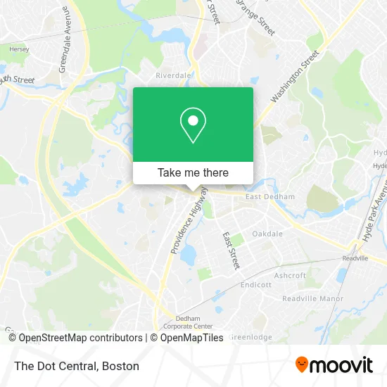 The Dot Central map