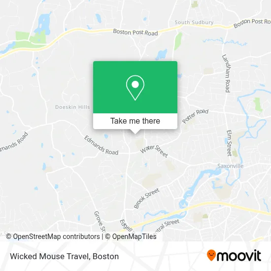 Wicked Mouse Travel map