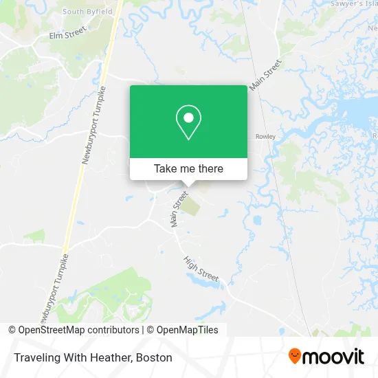 Traveling With Heather map