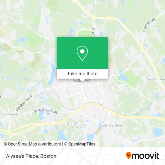Alyssa's Place map