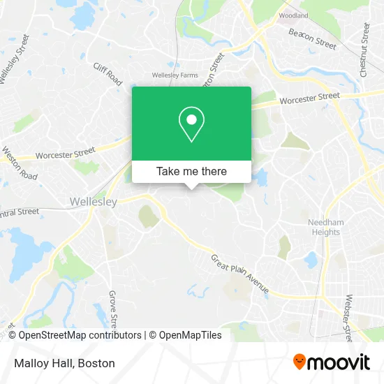Malloy Hall map