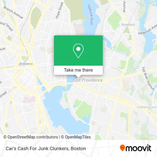 Car's Cash For Junk Clunkers map