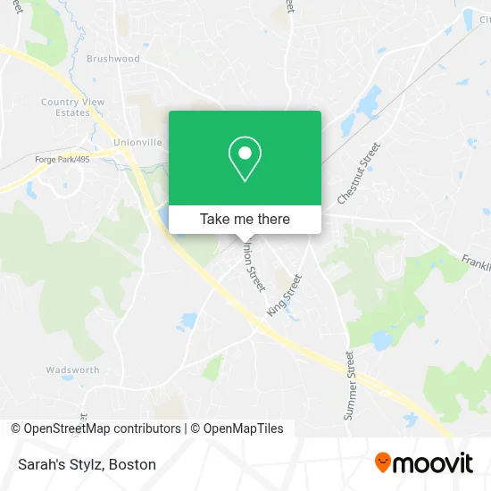Sarah's Stylz map