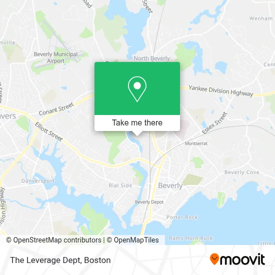 The Leverage Dept map