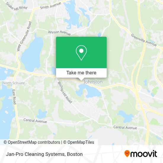 Jan-Pro Cleaning Systems map