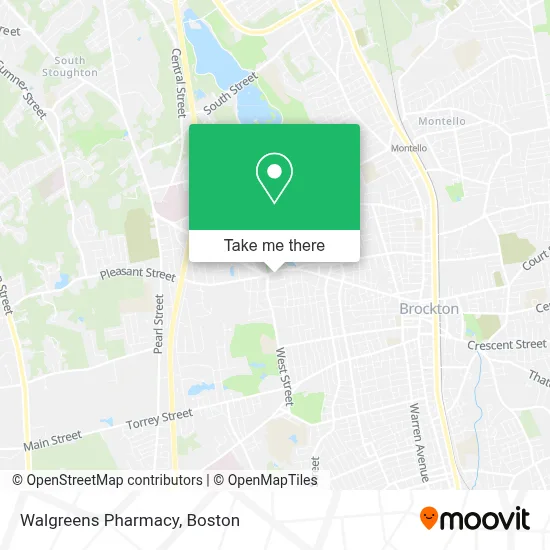 Walgreens Pharmacy map