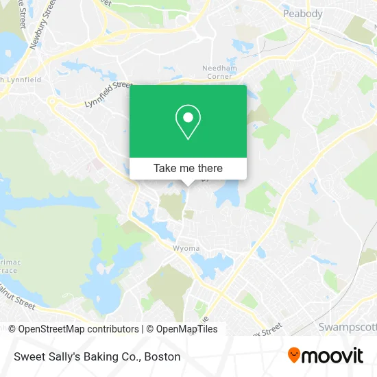 Sweet Sally's Baking Co. map