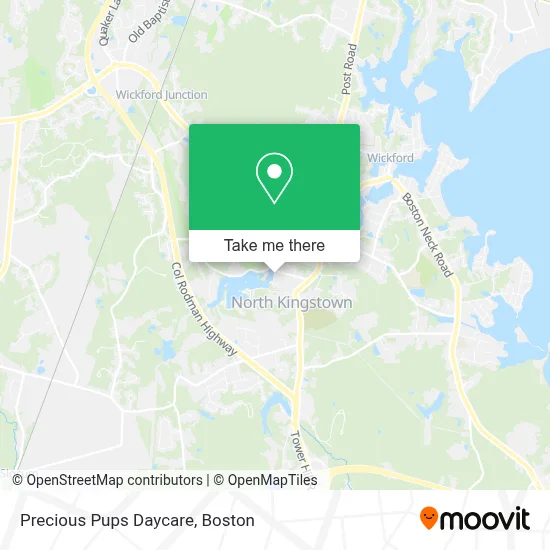 Precious Pups Daycare map