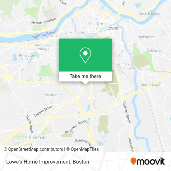 Lowe's Home Improvement map