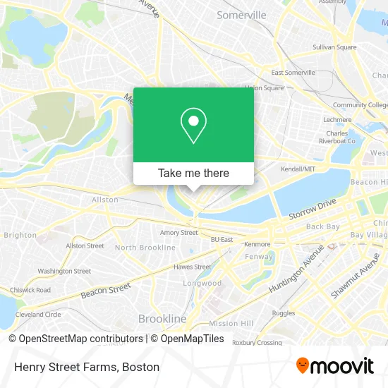 Henry Street Farms map