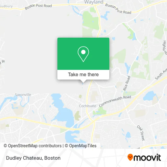 Dudley Chateau map