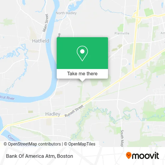 Bank Of America Atm map