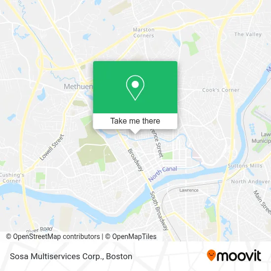 Sosa Multiservices Corp. map