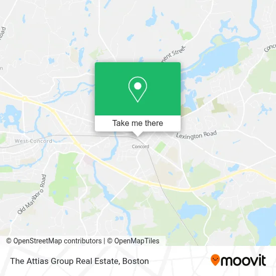 The Attias Group Real Estate map