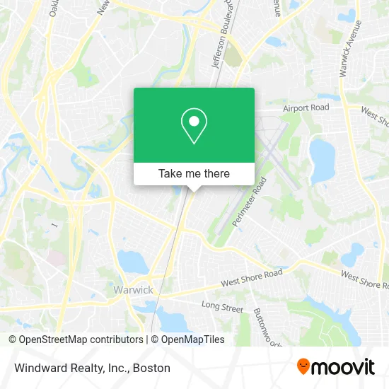 Windward Realty, Inc. map