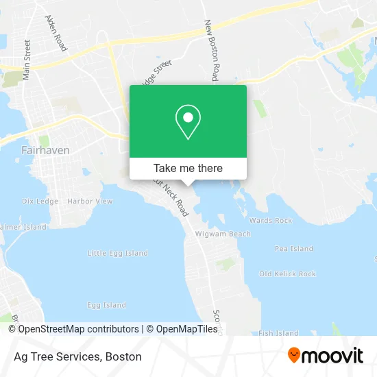 Ag Tree Services map