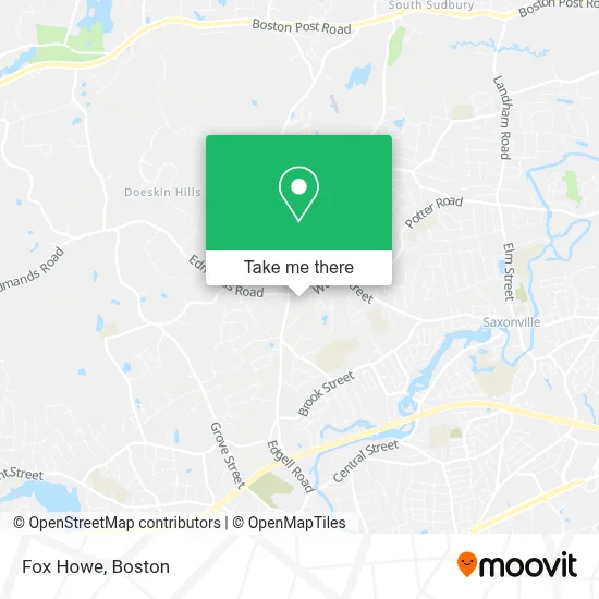 Fox Howe map