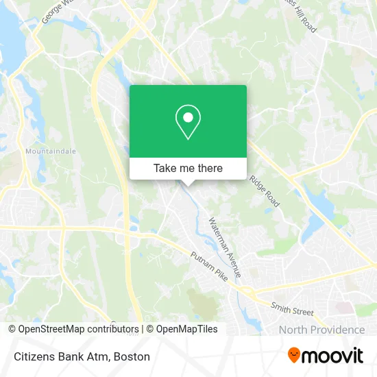 Citizens Bank Atm map