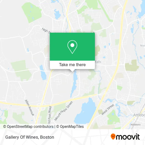 Gallery Of Wines map