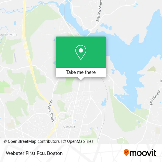 Webster First Fcu map