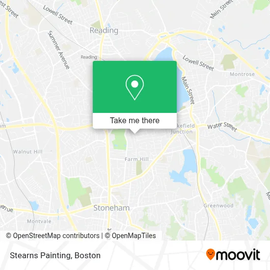 Stearns Painting map