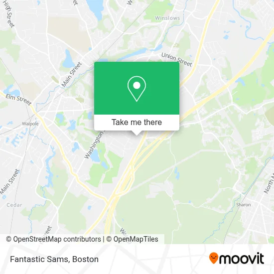 Fantastic Sams map