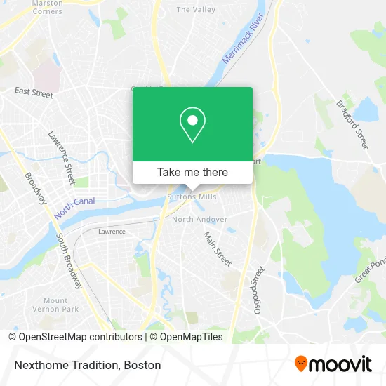 Nexthome Tradition map