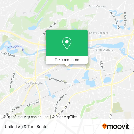 United Ag & Turf map