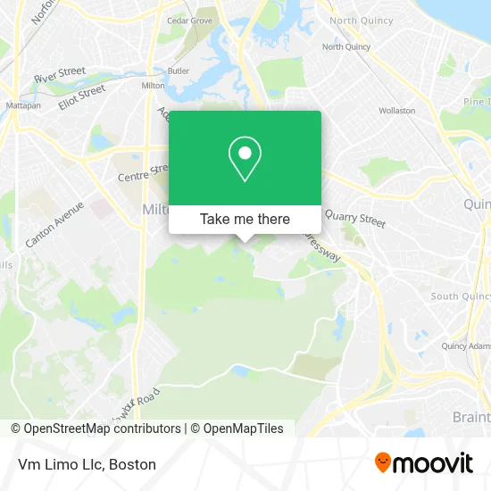 Vm Limo Llc map